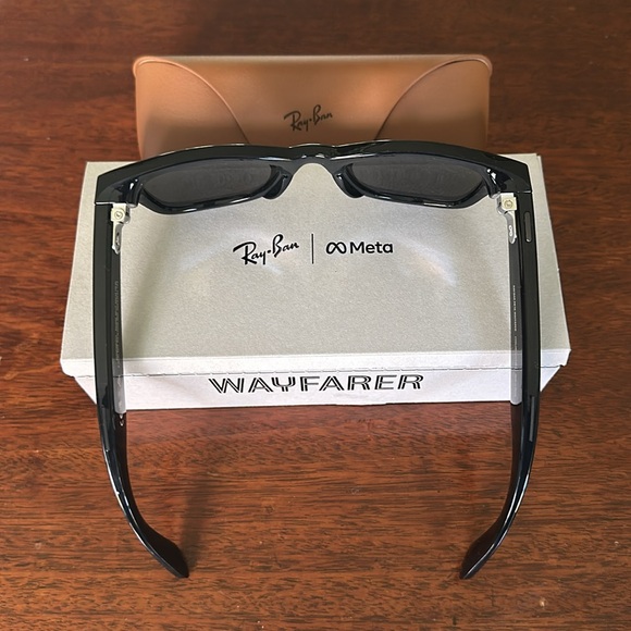 Ray-Ban | Meta Wayfarer Smart Glasses, Black RW4006 - Picture 3 of 12